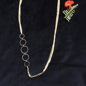 Long gold hoop chain!